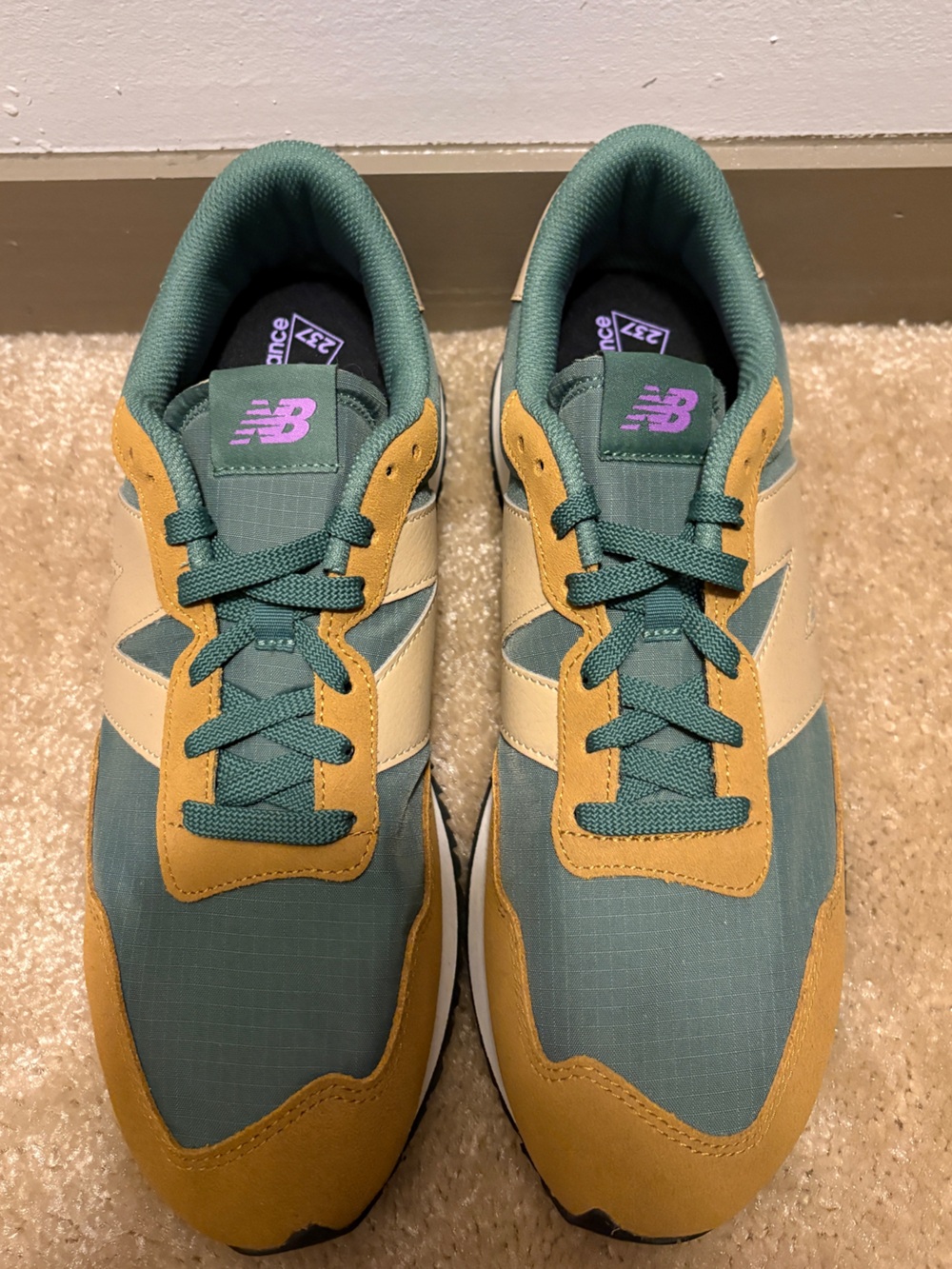New Balance 237 Vintage Orange/Team Teal